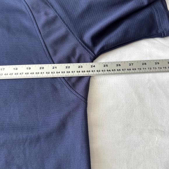 Greg Norman Play Dry Men's Short Sleeve Golf Performance Polo Shirt Navy Size XL - Picture 10 of 13